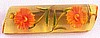 BP72 reverse carved applejuice bakelite bar pin
